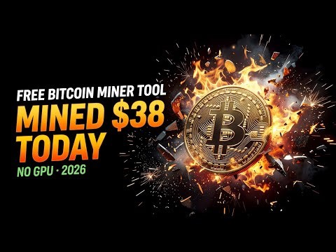 Discovered This Free Bitcoin Miner — No GPU Needed, Works on Any PC