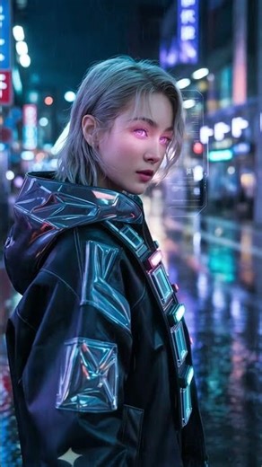 THE IDOL HUNTER: Protocol 01 🏹 #Kpop #Cyberpunk