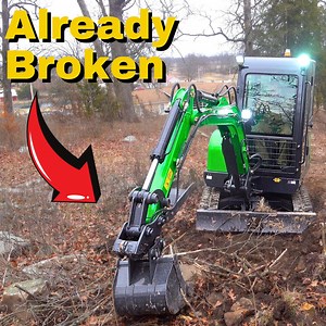 375K views · 2K reactions | My Chinese Mini Excavator Broke in 15 Minutes | Rockhill Farm - Tractors, Firewood, and Excavating | Facebook
