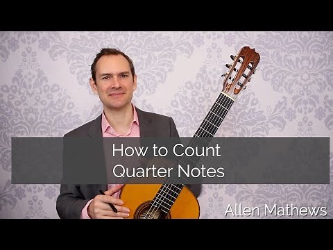 How to Count Quarter Notes