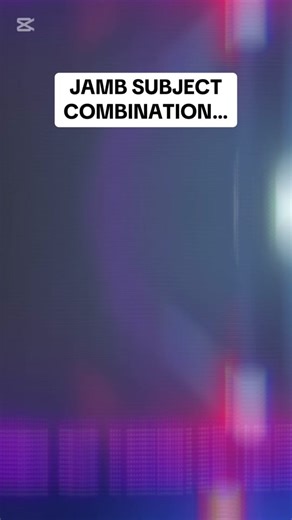 Jamb Subject Combination for Science Students #goviral #fyp #students #nigeriastudents #jamb #waec