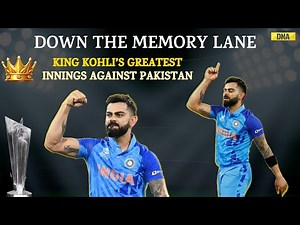 India Vs Pakistan: Virat Kohli's Greatest Innings Against Pakistan In T20 World Cup I T20 WC 2024