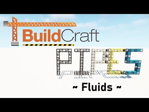 Buildcraft Pipes - Fluid Transportation
