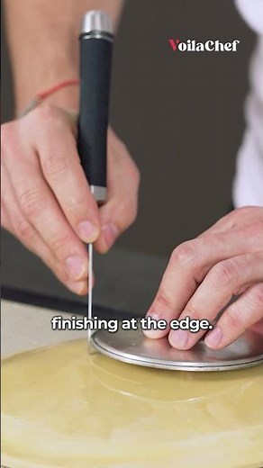 How to score a puff pastry galette ?