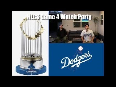 Dodgers NLCS Game 4 Live Watch Party