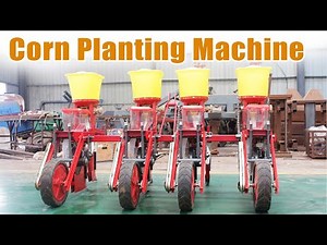 Efficient corn planter machine for tractor | High-precision maize planting | No-till corn planter