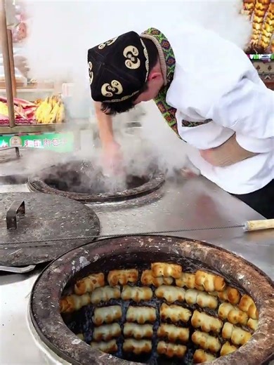 Handsome Bakers' Fresh Buns: A Visual Treat for Bread Lovers
