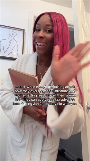 It's officially tax season, got your w2, or your last check stub? Let's get that acct back right. You can apply for a tax advance loan of up to $7000 starting Jan 2nd. File early with me, Derricka Williams,text