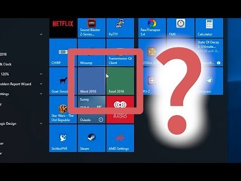 How to fix Windows 10's Missing Start Menu Tile Icons
