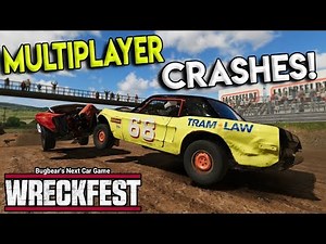 EXTREME MULTIPLAYER RACES & CRASHES! - Next Car Game: Wreckfest Gameplay - Wrecks & Races