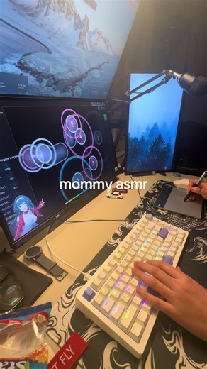Experience Relaxing Mommy ASMR in Osu! Gameplay