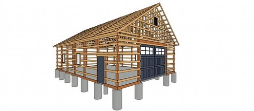 Post Frame Design in Chief Architect