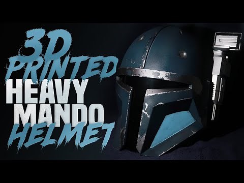 Making a Heavy Mandalorian Helmet | Paz Vizsla | Star Wars Build