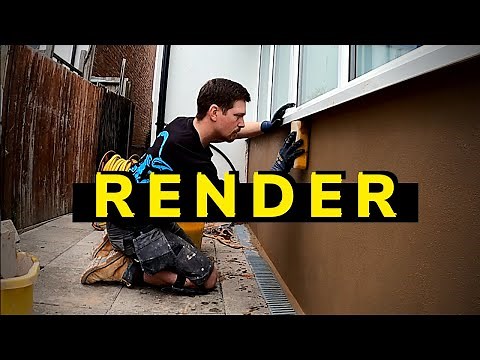 Finishing Render...Getting The Perfect Finish (Mix/ Float/ Sponge)