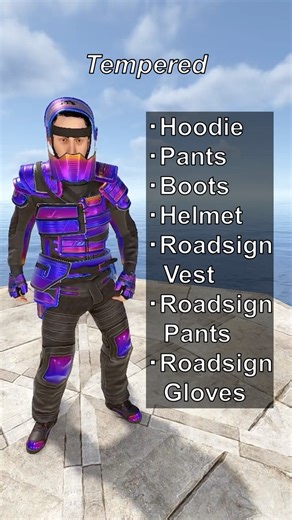 Rust Tempered Full Armor Set