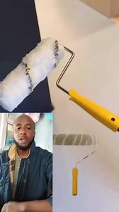 Amazing simple method you can use to demarcate two paint during your painting job. | Jona's Vlog