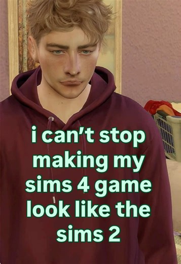 won’t go back to sims 4 style, but i WILL go back to 2004 style 🫣 #sims4 #sims4cc #sims4mods #sims2 #simstok