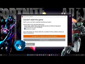 Error 30007 easy anti cheat Fornite Apex legends and more games