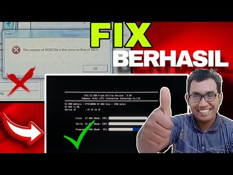 Cara Mengatasi Gagal Update BIOS Lenovo G40-30 (Work 2026)