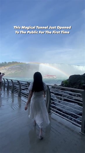 Niagara Falls The Tunnel @niagaraparks #niagara #niagarafalls #niagarafalls🇨🇦 #ontariotravels #exploreontario #ontarioattractions