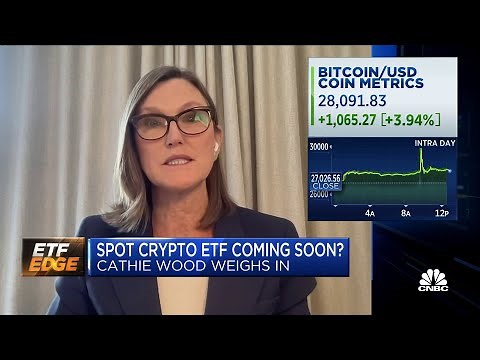 ARK Invest CEO Cathie Wood: Hopes are rising that a number of Bitcoin ETFs will be approved