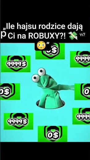 Ile kasy dostajesz na Robuxy? 😂 #roblox #shorts #viral