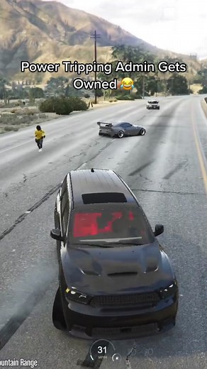 Power Tripping Admin Gets Owned in GTA FiveM Server