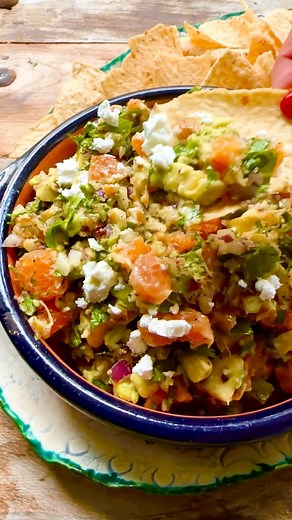 Easy appetizer in less than 10-Minutes! (Citrus Avocado Dip) | The Mediterranean Dish