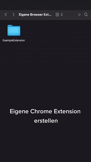 Eigene Google Chrome App erstellen #coding