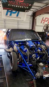 3.6K views · 1.3K reactions | The weather didn't play ball at our testing destination, so we'll tackle the electric gates re-install tomorrow. Not sure what possessed me to take them off in the first place, they're so effective. Got in a little low boost 2000 hp warm-up session, though. Stay tuned for some BIG numbers tomorrow. #murillomotorsports #mustangdyno #turbosmart #hptturbochargers #hploil #hughesoilfieldtransportation | Mike Murillo Racing | Facebook