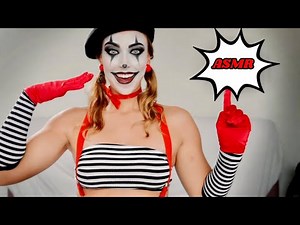 ASMR Gina Carla 🤹🏻‍♀️🎭 Mime Tries ASMR to put you asleep!