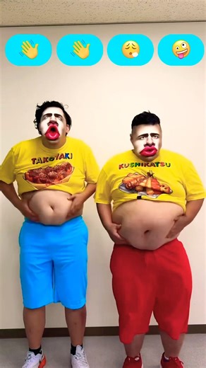 120kg双子の激痩せピエロダンス 【BIGコラボ】 #dance #shorts#シャルロット#ンダホ