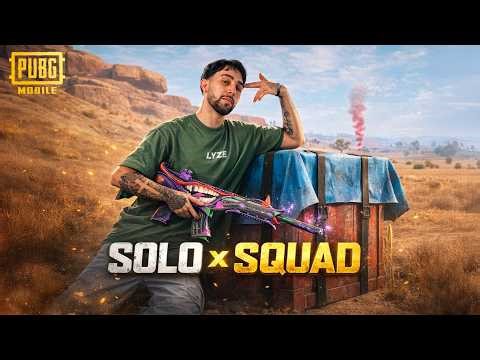 SOLO x SQUAD - PUBG MOBILE