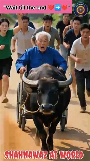🐂🥳“The Buffalo Saved a Life🐂🥰 #ai #aivideo #entertainment #viral #ytshorts #shorts #viralvideo