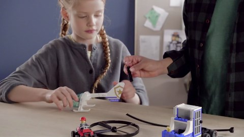 LEGO City Police Helicopter Chase 60244 Police Toy, Cool Building Set for Kids (317 Pieces)