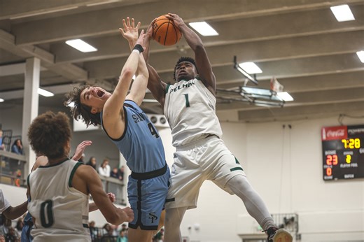 Pelham cracked the code and beat Spain Park for the first time in three meetings this season, claiming the Class 6A, Area 8 championship with a 74-31 win at home to improve to 28-2. Watch the highlights here: | Shelby County Reporter