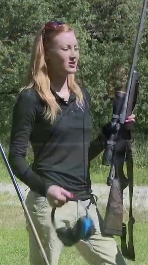 Brittany demonstrates the versatility of shooting sticks | Craig Boddington