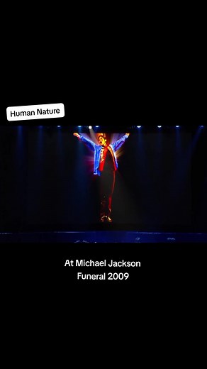 Michael Jackson's Human Nature Tribute at His Funeral