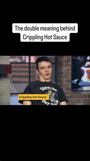 Drew | Crippling Hot Sauce on Instagram: "The double meaning behind Crippling Hot Sauce #inspirational #cerebralpalsy #disabled #comedy #motivational #hotsauce"