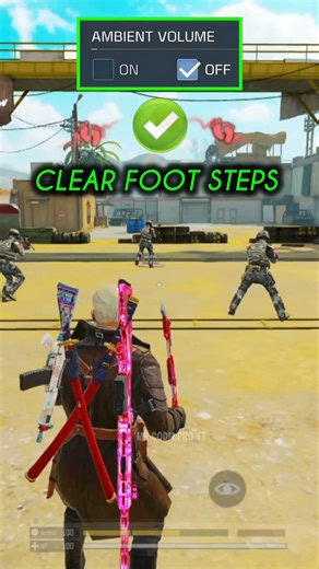 ✅ Best Ambient Volume Settings in CODM BR 🔥💯 Codmobile Tips and Tricks #shorts #codmbr #codmiphone