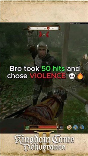 This KCD2 bug created the most POWERFUL NPC ever! 💀🚀⁠ #kcd2 #gaming #kingdomcomedeliverance2 #rpg