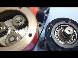 Planetengetriebe | planetary gearbox insight gearing | Einblick in Verzahnung