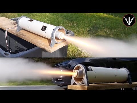 Static Fire Test #1 | Thrust Vectoring Model Rocket
