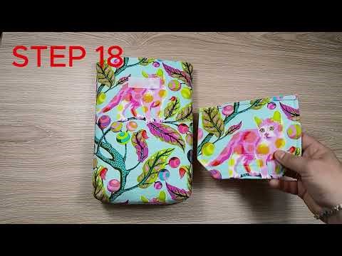 How to make a Book Sleeve With Flap