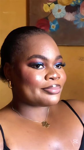 Easiest Birthday glam tutorial 🥰. #shorts #makeuptutorial #birthdayglam