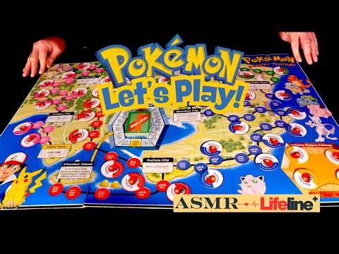 ASMR | Pokémon Master Trainer Let's Play | Board Games