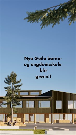 Stemmene er talt, og etter et fantastisk engasjement med over 1000 stemmer fra innbyggere, barn og unge, sitter vi nå igjen med et klart svar: Fargen på den nye skolen blir grønn!💚🏫📚 Under fantastiske rammer på konserten Julestemning ved Skarvet ble det endelig avslørt av ordfører Sigrid Ilsøy hvilken farge den nye barne- og ungdomsskolen på Geilo får. Valget falt på en vakker grønnfarge, som også var arkitektens anbefaling. Arkitekten begrunner valget slik: - Den grønne fasaden gir bygget en