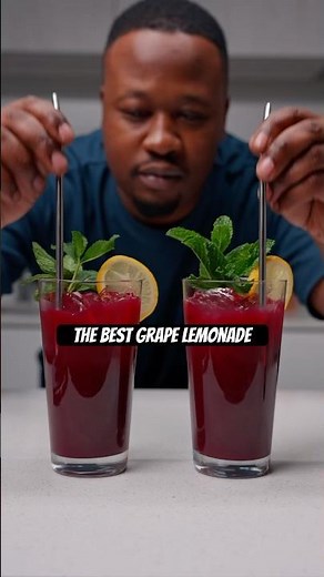 Super Refreshing 4 ingredient Grape Lemonade!! #easyrecipes
