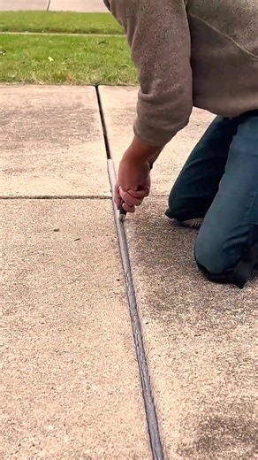 How to Seal a Gap Between Concrete Slabs — Part 5