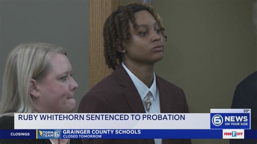 Former Lady Vol Ruby Whitehorn to serve probation for possession charge